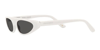 Dolce & Gabbana DG 4442 women White Cat Eye Sunglasses