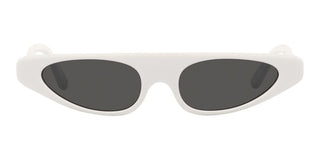 Dolce & Gabbana DG 4442 women White Cat Eye Sunglasses