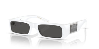 Dolce & Gabbana DG 4444 men White Visor Sunglasses