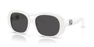 Dolce & Gabbana DG 4476 women White Oval Sunglasses