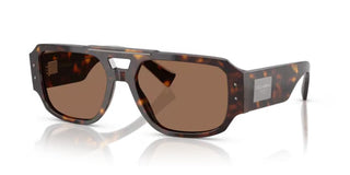 Dolce & Gabbana DG 4482 men Havana Geometric Sunglasses