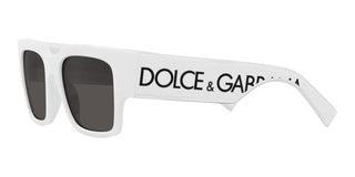 Dolce & Gabbana DG 6184 men White Squared Sunglasses