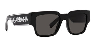 Dolce & Gabbana DG 6184 men Black Squared Sunglasses