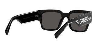 Dolce & Gabbana DG 6184 men Black Squared Sunglasses