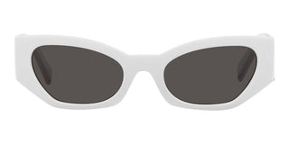 Dolce & Gabbana DG 6186 women White Cat Eye Sunglasses