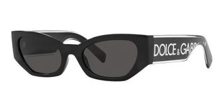 Dolce & Gabbana DG 6186 women Black Cat Eye Sunglasses