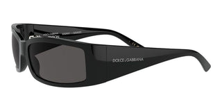 Dolce & Gabbana DG 6188 unisex Black Geometric Sunglasses