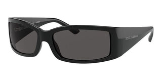 Dolce & Gabbana DG 6188 unisex Black Geometric Sunglasses