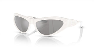 Dolce & Gabbana DG 6190 unisex White Cat Eye Sunglasses