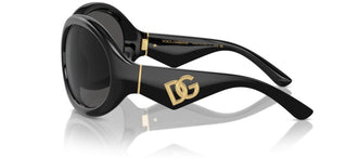 Dolce & Gabbana DG 6201 women Black Oval Sunglasses