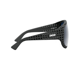 DIOR Dior3D M1U men Black Shield Sunglasses