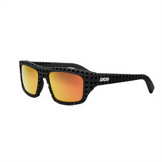 DIOR Dior3D S1I men Black Squared Sunglasses