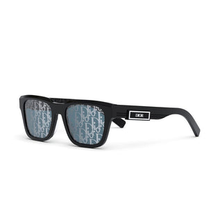 DIOR DiorB23 S1I men Black Geometric Sunglasses