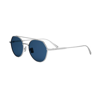 DIOR DiorBlackSuit R6U men Silver Geometric Sunglasses