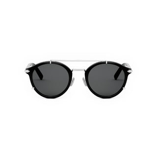 DIOR DiorBlackSuit R7U men Black Round Sunglasses