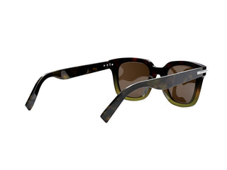 DIOR DiorBlackSuit S10I men Havana Geometric Sunglasses