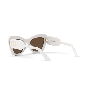 DIOR DiorBobby DiorBobby B1U women White Butterfly Sunglasses