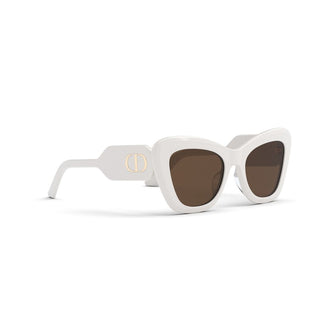 DIOR DiorBobby DiorBobby B1U women White Butterfly Sunglasses