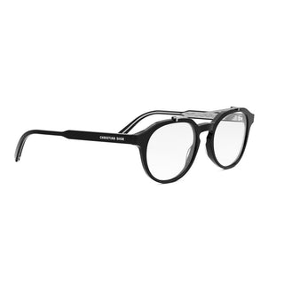 DIOR DiorBotanicaO R1I men Black Geometric Eyeglasses