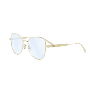 DIOR DiorCannageO B1F women Gold Butterfly Eyeglasses