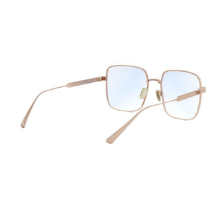 DIOR DiorCannageO S1F women Rose gold Squared Eyeglasses