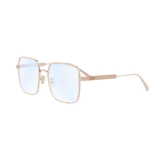 DIOR DiorCannageO S1F women Rose gold Squared Eyeglasses