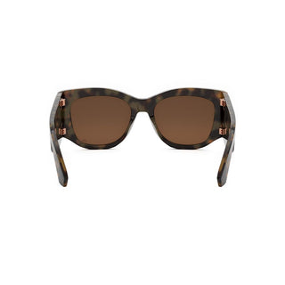 DIOR DiorNuit DiorNuit S1I women Havana Squared Sunglasses