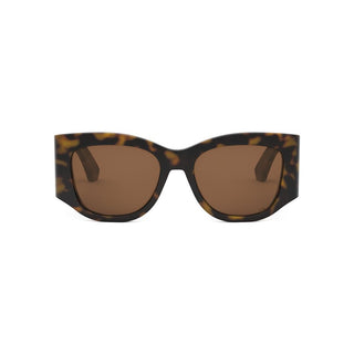 DIOR DiorNuit DiorNuit S1I women Havana Squared Sunglasses