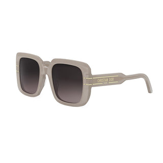 DIOR DiorSignature DiorSignature S11I women Brown Squared Sunglasses