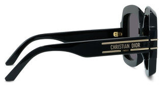 DIOR DiorSignature S1U women Black Squared Sunglasses