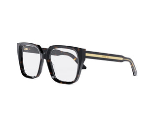 DIOR DiorSpiritO S6I women Havana Squared Eyeglasses