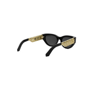 DIOR DioRésille B1I women Black Cat Eye Sunglasses