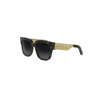 DIOR DioRésille S1I women Havana Squared Sunglasses