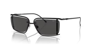 Diesel DL 1002 unisex Black Rectangle Sunglasses