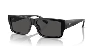 Diesel DL 2003 men Black Rectangle Sunglasses