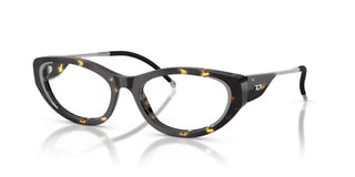 Diesel DL 4004 women Havana Cat Eye Eyeglasses