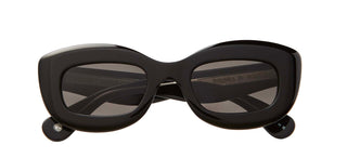 Garrett Leight DOLORES SUN women Black Cat Eye Sunglasses