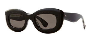 Garrett Leight DOLORES SUN women Black Cat Eye Sunglasses