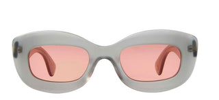 Garrett Leight DOLORES SUN women Grey Cat Eye Sunglasses