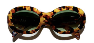 L.G.R DUNE SUN women Havana Geometric Sunglasses