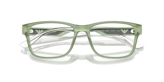 Emporio Armani EA3239 men Green Rectangle Eyeglasses