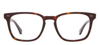 Garrett Leight EARVIN unisex Havana Squared Eyeglasses