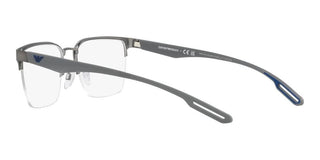 Emporio Armani EA 1137 men Ruthenium Geometric Eyeglasses