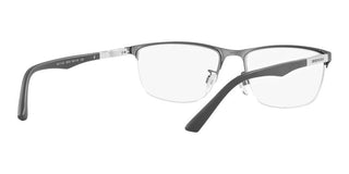 Emporio Armani EA 1142 men Ruthenium Geometric Eyeglasses