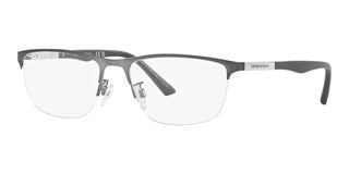 Emporio Armani EA 1142 men Ruthenium Geometric Eyeglasses