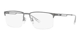 Emporio Armani EA 1143 men Ruthenium Geometric Eyeglasses