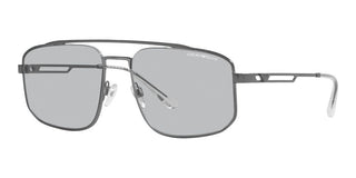 Emporio Armani EA 2139 men Ruthenium Pilot Sunglasses