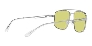 Emporio Armani EA 2139 men Silver Pilot Sunglasses