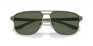 Emporio Armani EA 2144 men Green Visor Sunglasses