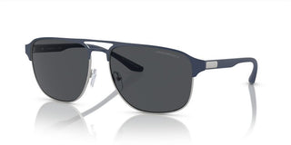 Emporio Armani EA 2144 men Silver Visor Sunglasses